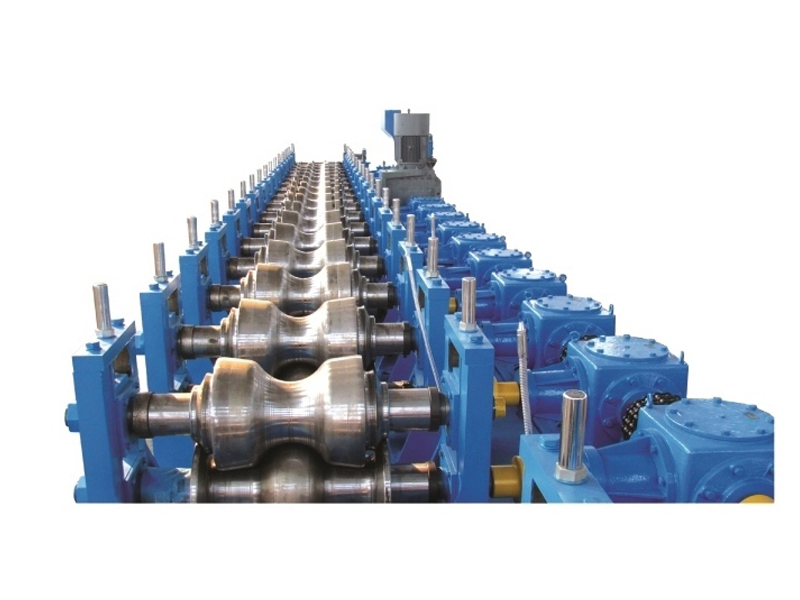 Highway three guardrail plate roll forming production line